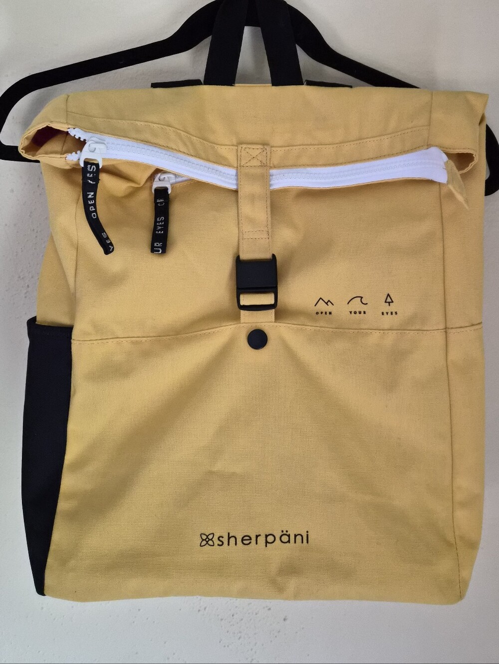 Sherpani Miyako -Sunflower Yellow- Backpack w/ Detachable Coin Purse